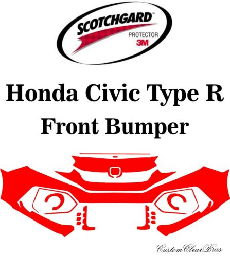 3M Scotchgard Paint Protection Film Pro Series 2017 2018 2019 Honda Civic Type R