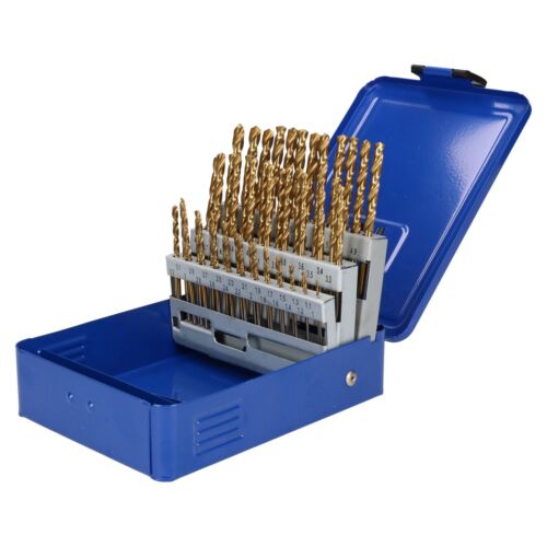 Engineers Fractional Drill Bit Set HSS 1-6mm in 0.1mm Increments 51pc AT020