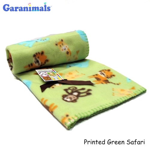 CUTE Polar Fleece Boys Girls Nursery Baby Blanket Throw Rug Cot Bassinet Pram