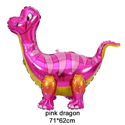 Dinosaur Foil Ballons Birthday Decor Party Supplies Kids Boys Baby Shower Toy