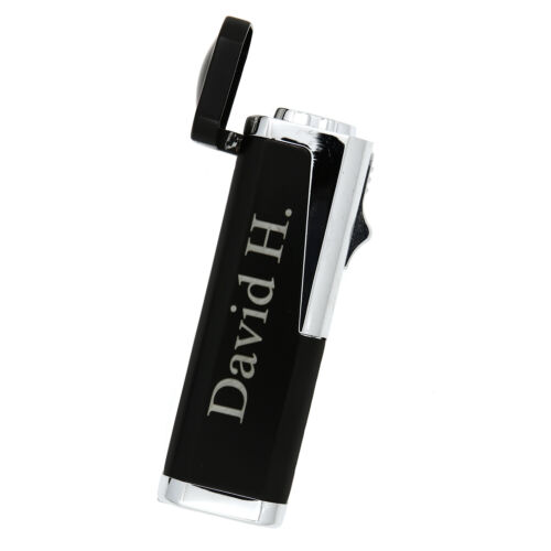 Monogarmmed Personalized Triple Flame Torch Cigar Lighter for Men