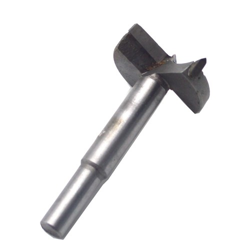 40mm Forstner Auger Wood Drill Bit Tool Woodworking Hole Saw Cutter Silver Tone