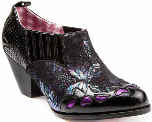 Details about  / Irregular Choice Barbarosa Black  Womens Shoes Boots