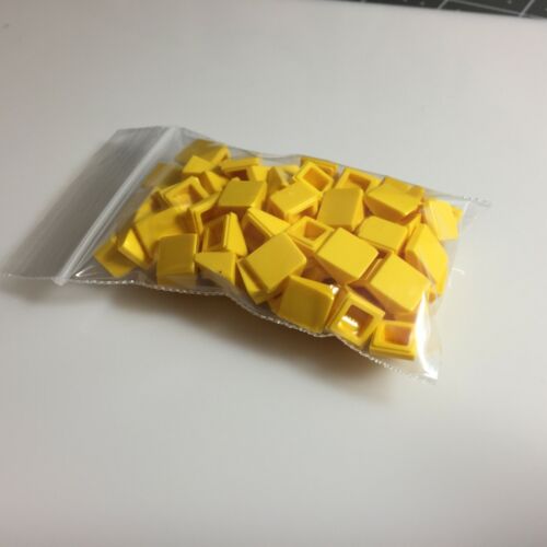cheese slope wedge 75 NEW LEGO Bright Yellow 1x1 2//3 Roof Tiles 54200//4504381