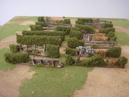 HEDGE  SECTIONS 28mm wargames made to order Medieval 