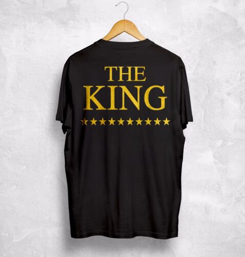 The King His Queen T Shirt Love Valentines Couple Husband Wife Wifey Boyfriend 