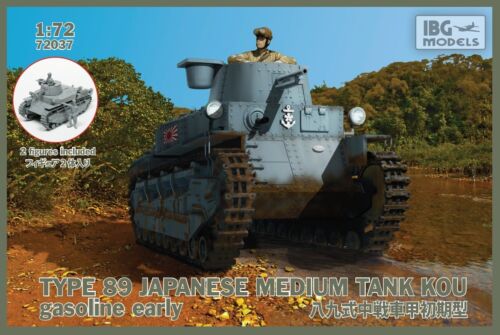 IBG 1//72 Type 89 Japanese medium tank Kou-Essence Early # 72037