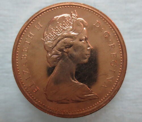 1967 CANADA 1 CENT PROOF-LIKE PENNY COIN