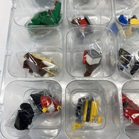 Lego City 2010 Advent Calendar (2824) 100% Complete w/4 Minifigs 271 Piece Santa