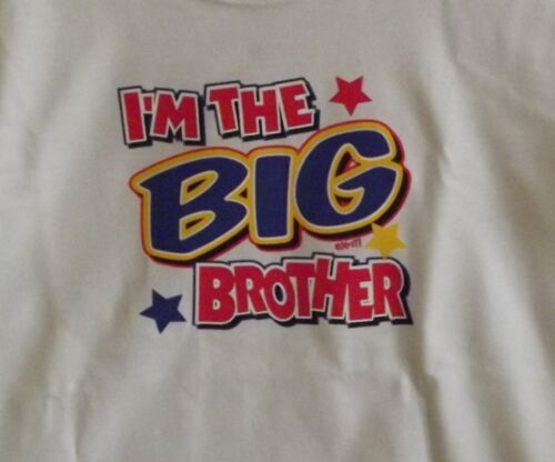 I/'M The Big Brother Kids T-Shirt JERZEES BRAND Size 2-4 To 14-16