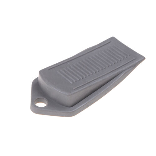 1pcs Tür-Keil-geformte Gummitür stoppt rutschfeste schwarze Gummitür-Puffer
