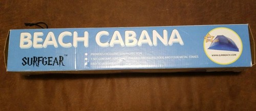 Beach Cabana Surf Gear Sun Shelter Ventilé camp tente UPF 50 vente Nouveau bourse américaine