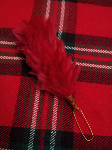 TC Feather Hackle Plume Glengarry Cap/Hats/Balmoral Cap & Hats/Highland Headwear 