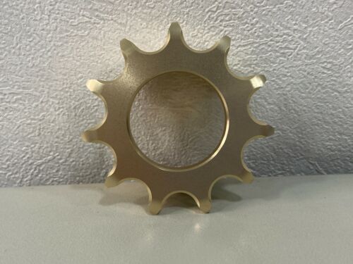10T,11T Gold Anodized Sugino Super Gigas BC1.37x24T 1//2x1//8 Sprocket Cog