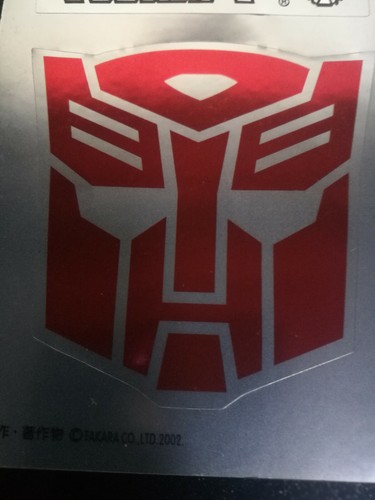 The customTransformers Autobot Logo Vinyl Die Cut Sticker Decal The custom