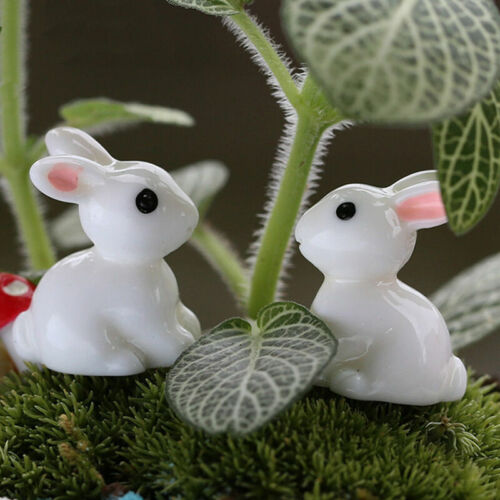 Resin Craft Plant Pots Garden Ornament Miniature Figurine Dollhouse Fairy Sale 
