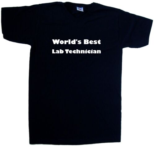 World's best technicien de laboratoire col en V T-shirt 