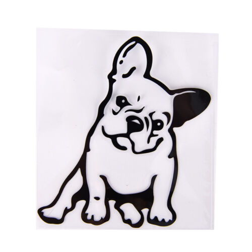 Cute Black French Bulldog Dog//Pet Car Window Wall Sticker Laptop Vinyl Decal HI