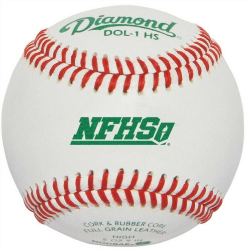 36 Balls 3 Dozen Diamond DOL-1 HS Official Baseball NFHS NOCSAE High School
