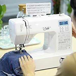 Electronic Computerized Sewing Machine 200 Stitches LCD 8 Buttonholes Household 