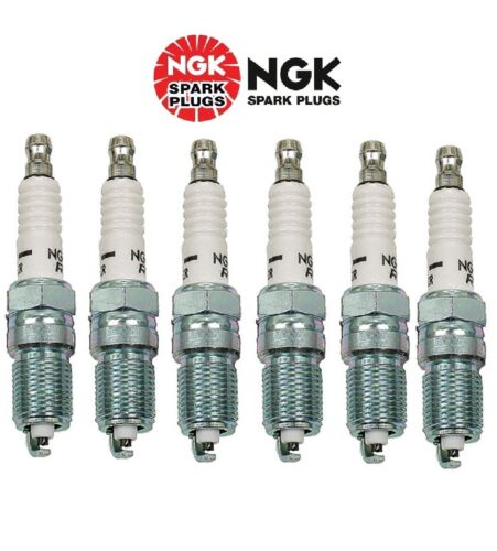 For Chevy Lincoln GMC Ford Cadillac Buick Set of 6 Spark Plugs NGK 3951/TR55 