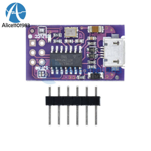 5V Micro USB Tiny AVR ISP ATtiny44 USBTinyISP Programmer For Arduino Bootloader