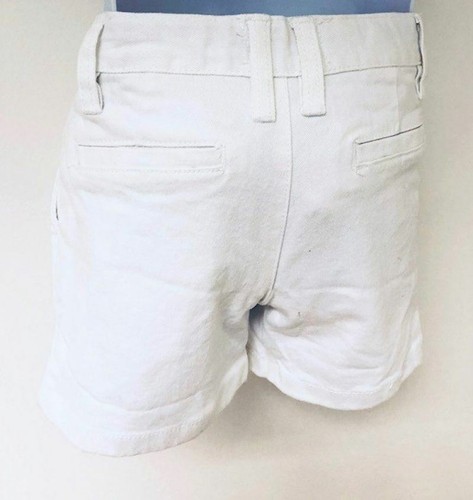 Girls Exchainstore Fashionable Cotton White Denim Shorts Sizes From 2 to 6 years