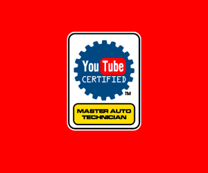 Funny Youtube certified Master Auto Technician Mechanic Professional ASE Sticker