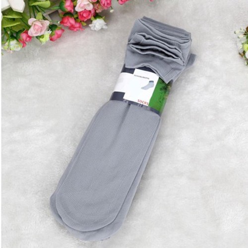 10X Männer Faser Ultra-dünne elastische seidige kurze Seide Strümpfe Socken NP2