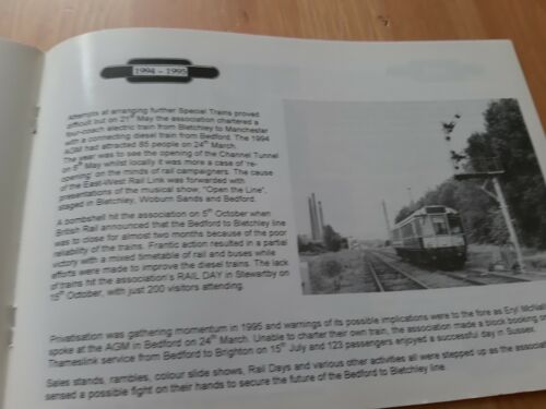Supporting Rail in the Marston Vale 1980-2005 Booklet 