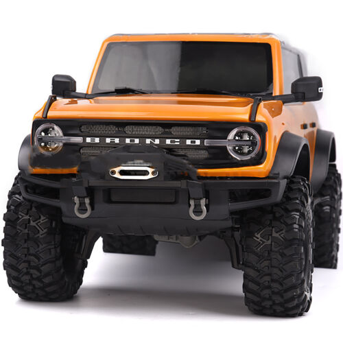 For TRX-4 BRONCO 2021 RC Crawler Car Parts Grille Water Tank Sheet Black//Silver