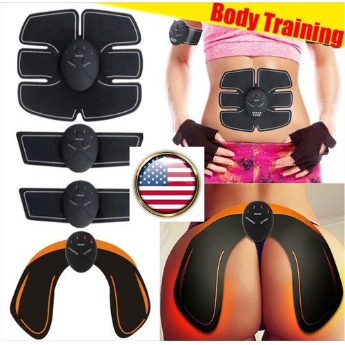 EMS Hip Trainer Electric Muscle Stimulator Wireless Buttocks Abdominal ABS Home