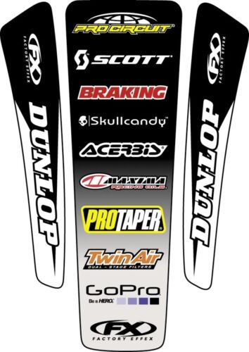 Style 2 Factory Effex 16-32020 Universal Rear Fender Graphics