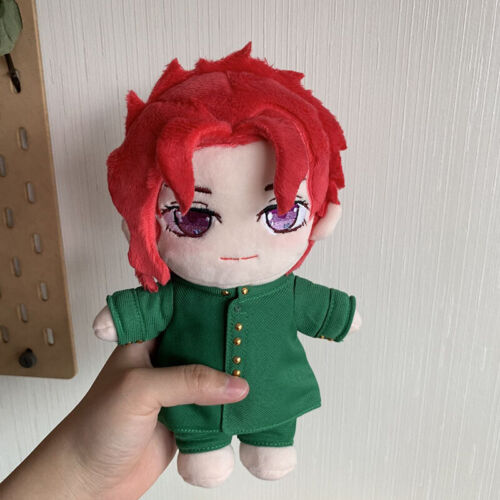 Anime JoJo's Bizarre Adventure Kakyoin Noriaki Plush 20cm Doll Clothes Toy Gift 