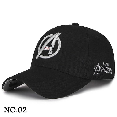 Unisex Marvel Avengers LOGO Embroidery Baseball Cap Strapback Adjustable Sun Hat