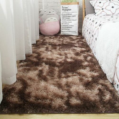 Living Room Carpet Bedroom Bedside Mat Simple Modern Household Soft Floor Rug 