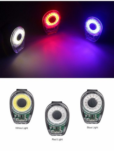 100 Lm Waterproof LED Bike Rear Tail Light Lamp 6 Modes USB Rechargeable Battery