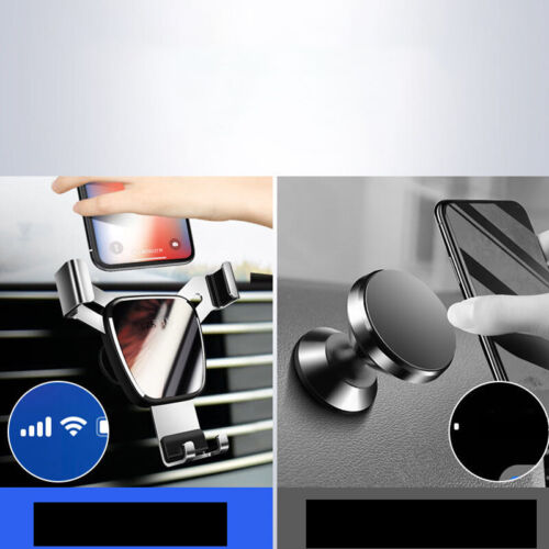 Details about  / Gravity Phone Holder Air Vent Outlet Clamp Stand Bracket Car Mount Accessories