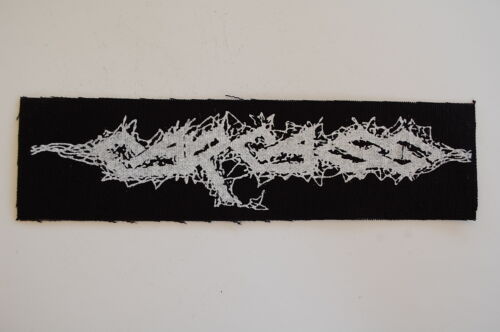 Carcass Cloth Patch Sew On Badge Metal Rock Brujeria Death Approx 8/"X2/" CP240