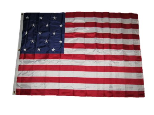 4x6 Embroidered Sewn Star Spangled Banner 300D Nylon Flag 4/'x6/'