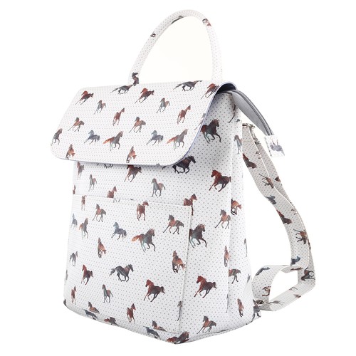 TaylorHe Backpack Rucksack Carry On Bag Zipped Top with Magnetic Fastening