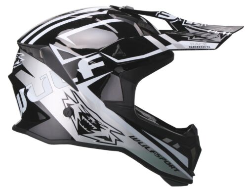 New Wulfsport FIBREGLASS Motocross Enduro Helmet Banger CR YZ KX RMZ CRF YZF KTM