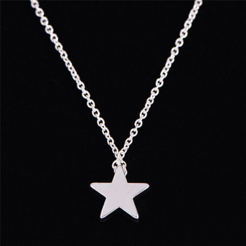 Star Pendant Necklace Collar Choker Chain Necklace Women Jewelry Accessories SL 