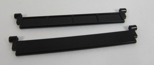 LEGO Parts~ 2 Garage Roller Door Section w//o Handle 4218 BLACK