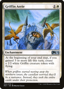 M21 Magic 2021 Unc FOIL GRIFFIN AERIE x4 ~mtg NM//NM