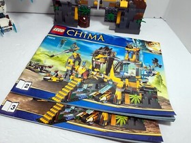 LEGO Chima: Icebite's Claw Driller 70223 + partial base from 70010