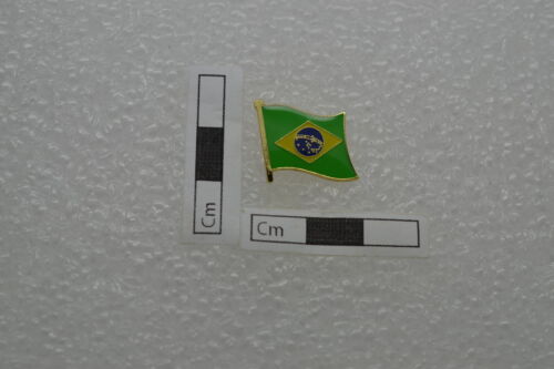 Brazil Flag Lapel Badge 63 Pin