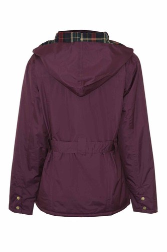 Ladies Jacket Waterproof Raincoats Country Estate Champion Belt Zip Hood Braemar