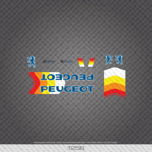 Transfers 01256 Peugeot Bicycle Stickers Decals 