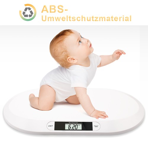 Babywaage Kinder Baby Kinderwaage digital für Neugeborene bis 20kg led